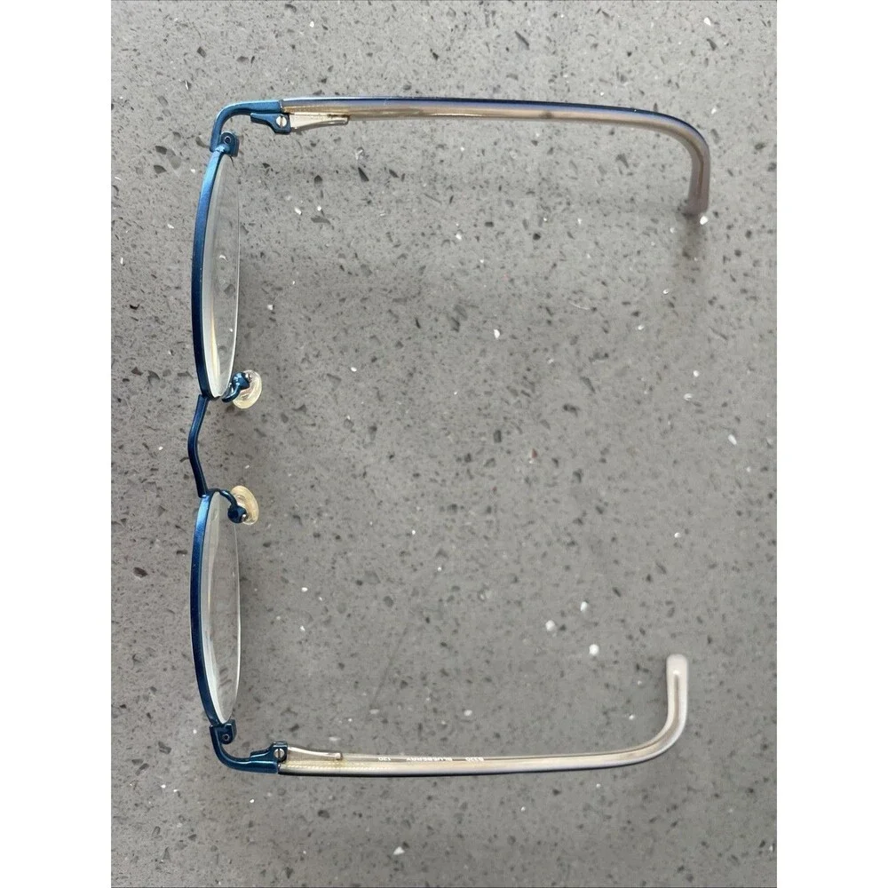 Barbie Eyewear B320 44-17-120 Metal Full Rim Eyeglasses Frames ONLY Blueberry